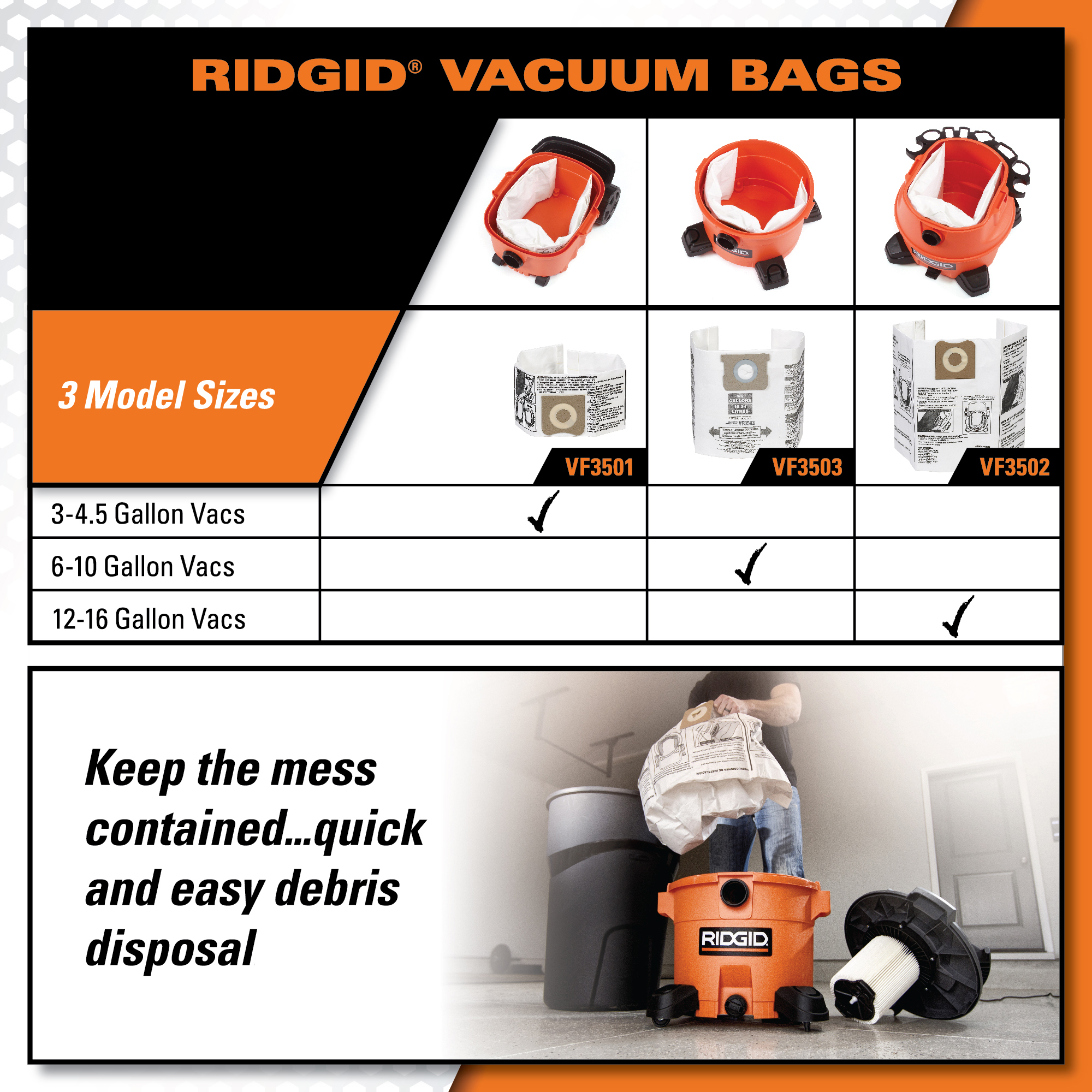 High-Efficiency Dust Bags (VF3502) - Image 7