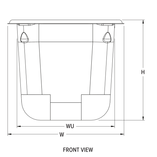Engineering front view
