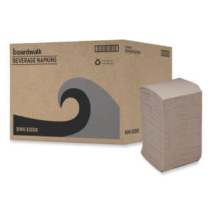 Boardwalk, Napkins, 1 ply, Kraft