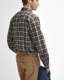 Washed Stretch Regular Trousers Stone