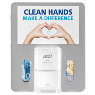 PURELL® MESSENGER™ Floor Stand Hygiene Bracket