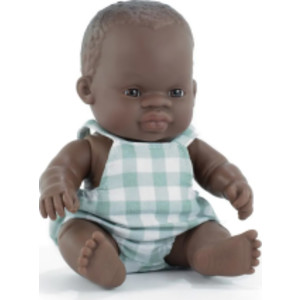 My Friends & Me Baby Doll, African Boy, 8-1/4" (Bag)