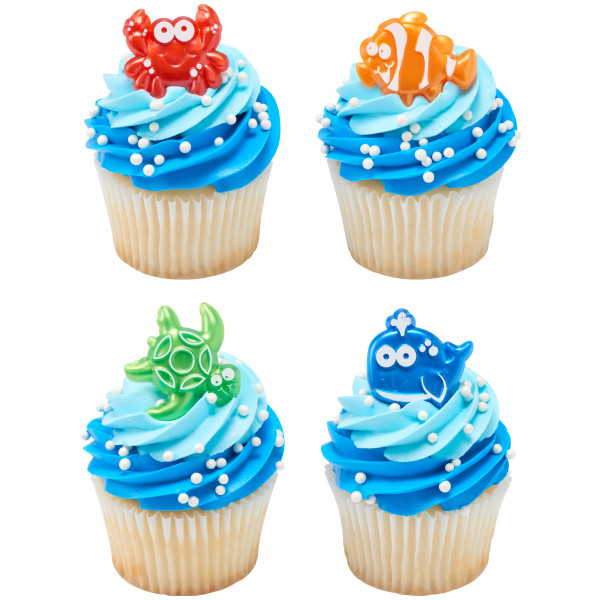 Beach Cuties Cupcake Rings