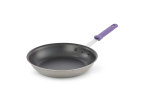 12-inch Tribute® 3-ply frying pan with Ceramiguard® II nonstick coating and purple silicone handle