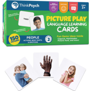 Real People Flashcards - 150 Body Parts, Emotions, and Verbs