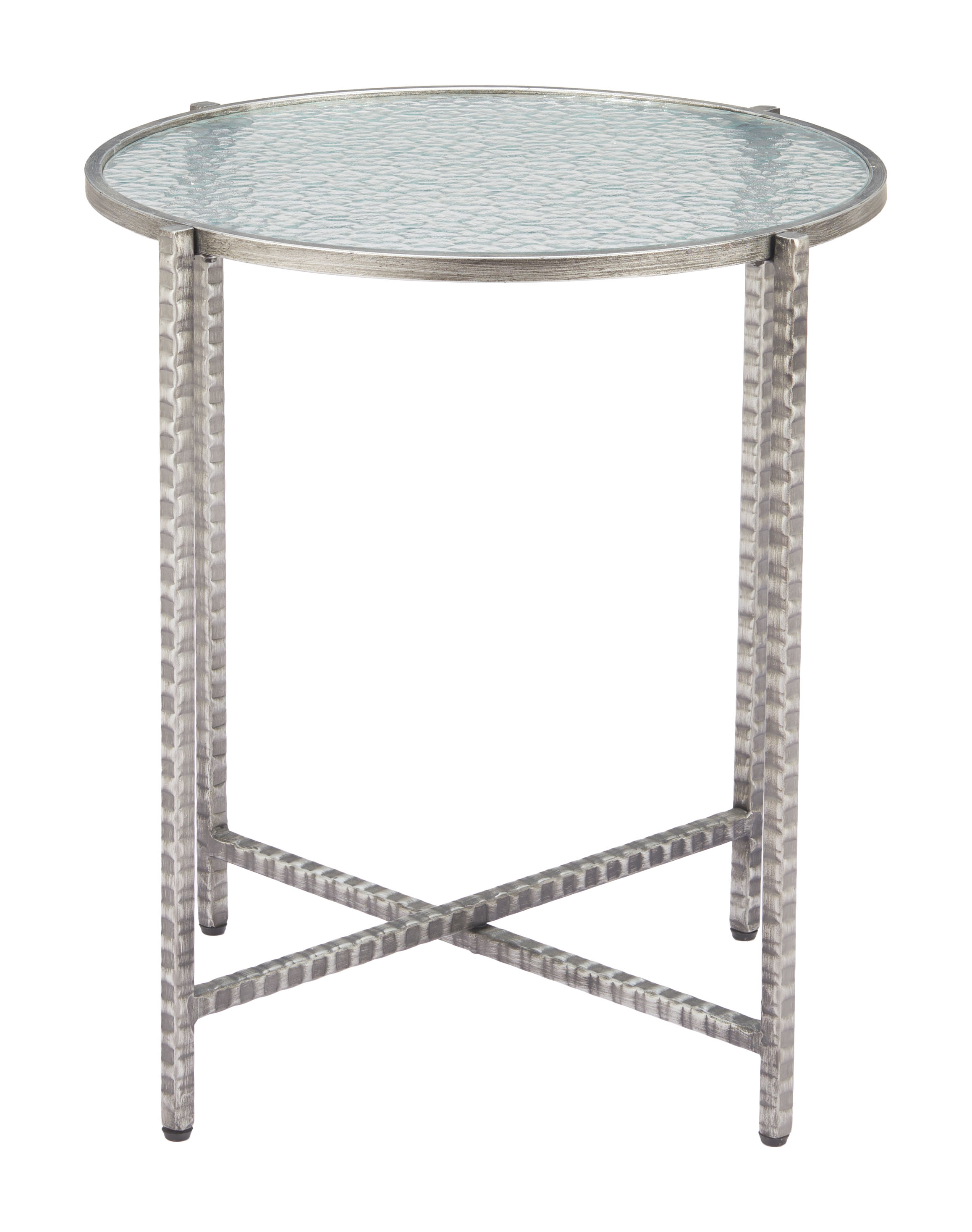 Vetro Side Table Silver product image