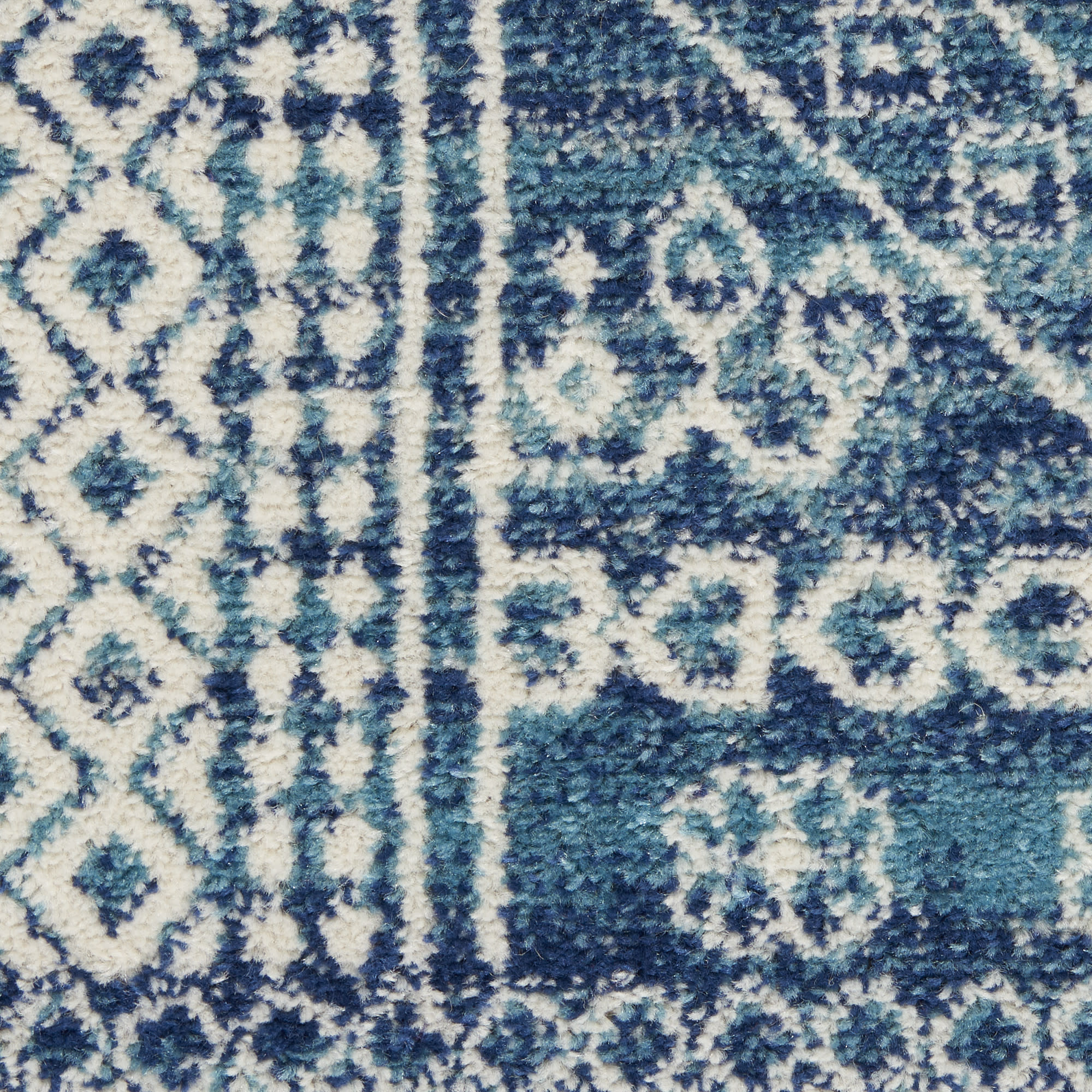 Nourison Passion 8' x 10' Navy Blue Bohemian Indoor Rug