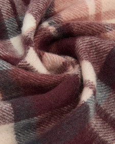 Vintage Winter Plaid Scarf 