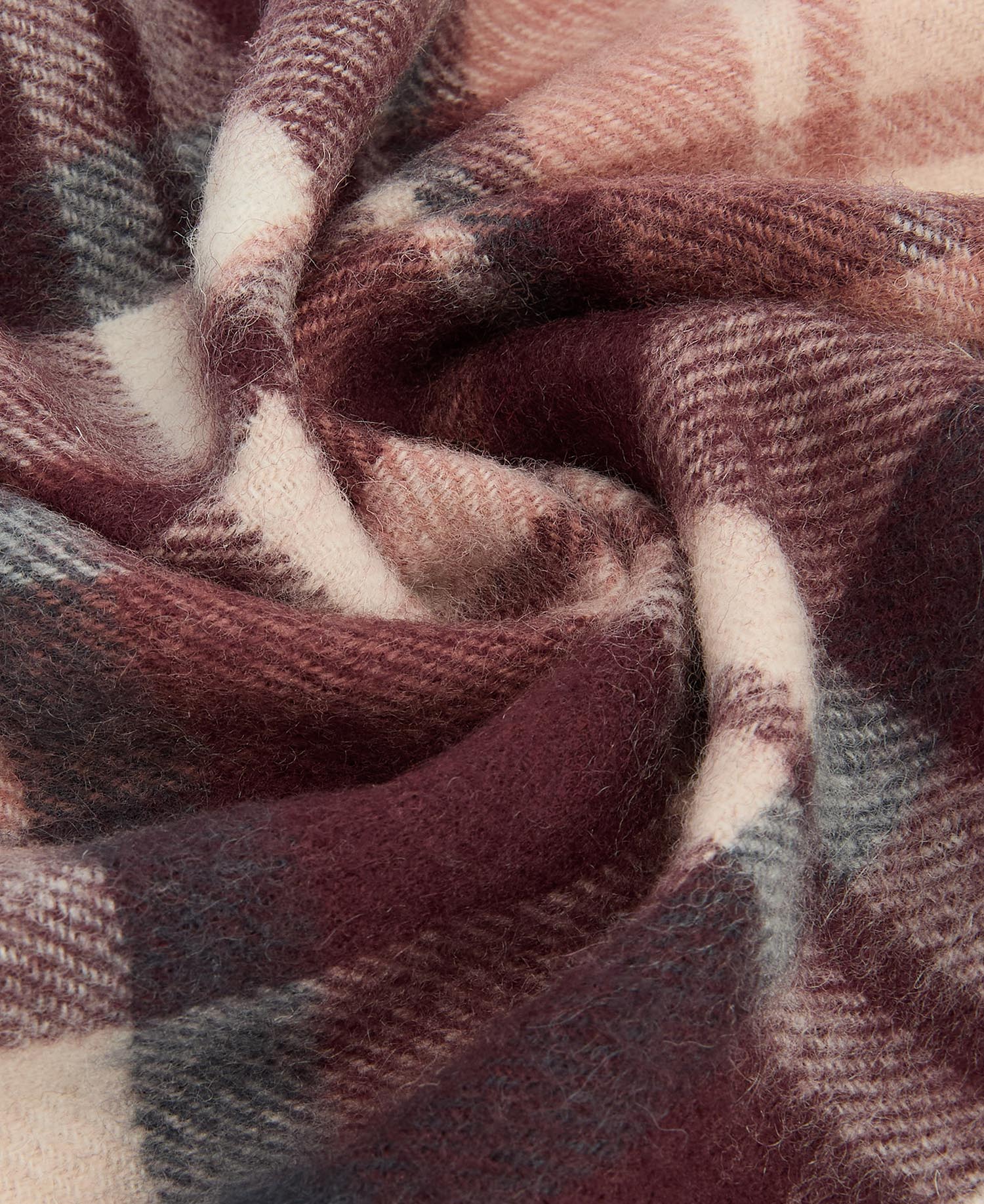 Vintage Winter Plaid Scarf image number 4
