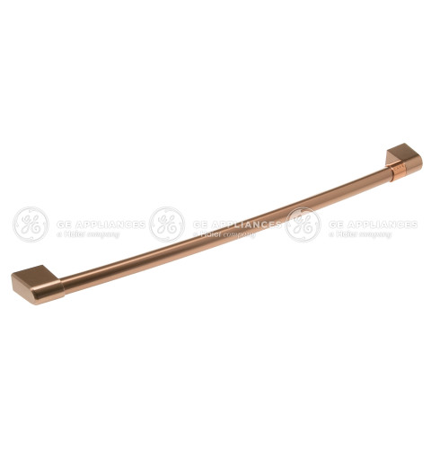 BRUSHED COPPER DRAWER HANDLE W/ CAFÉ BAND