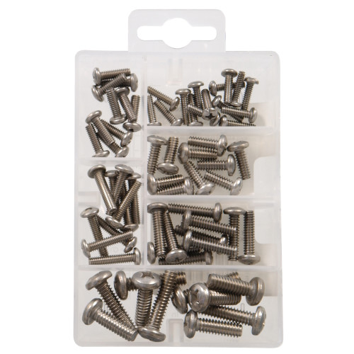 Pan Head Phillips Stainless Steel Machine Screws Kit Small