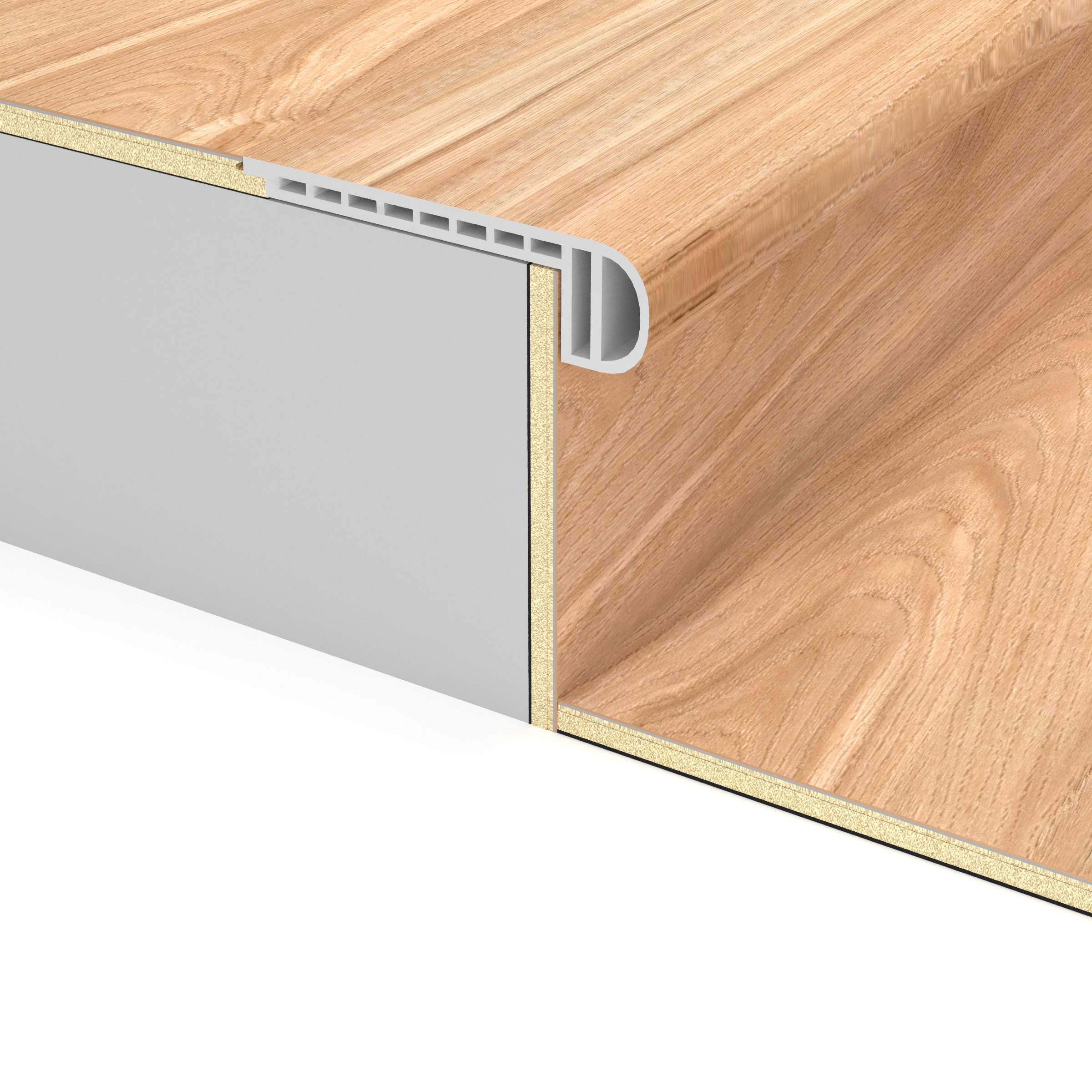 Ivory Inlet Longboards Icons Stair Nosing Overlap view 3