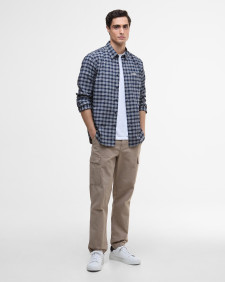 Camicia Oxford a maniche lunghe Hawks con vestibilità regular 