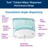 Tork, W4 Performance,  Folded Wiper Dispenser, Black