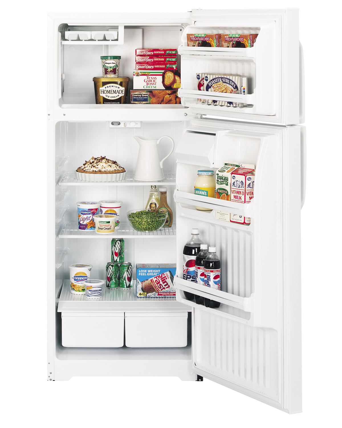 GE® 15.6 Cu. Ft. Top-Freezer Refrigerator