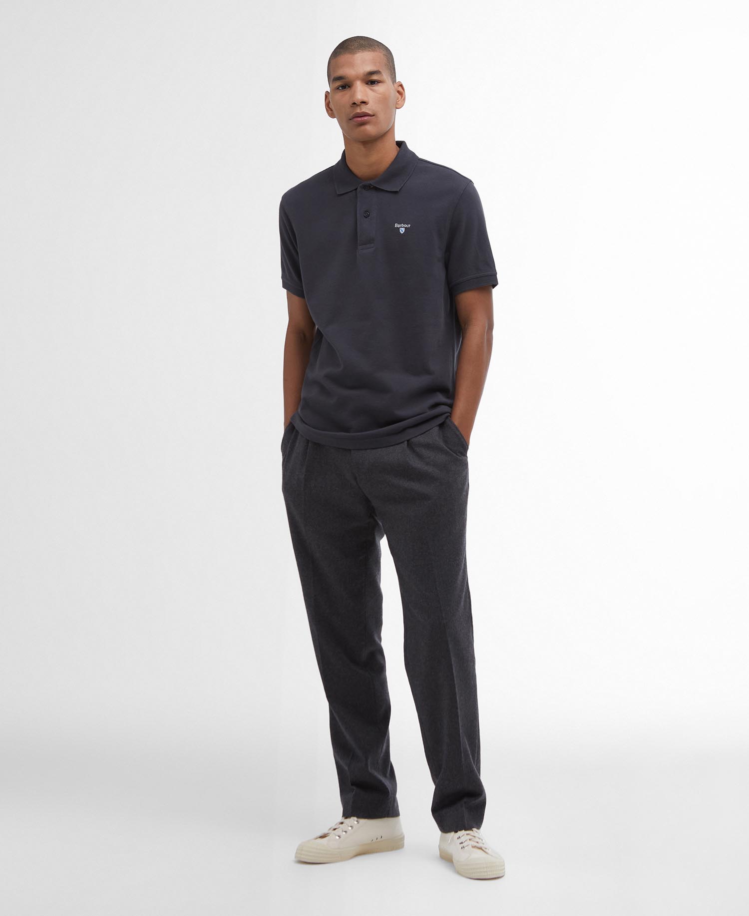 Sports Short-Sleeved Polo Shirt image number 1