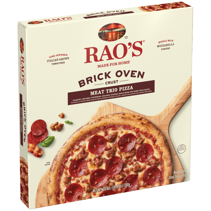Meat Trio Frozen Pizza, 20.8 oz - Left angle Image