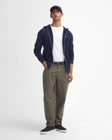 Washed Stretch Regular Trousers