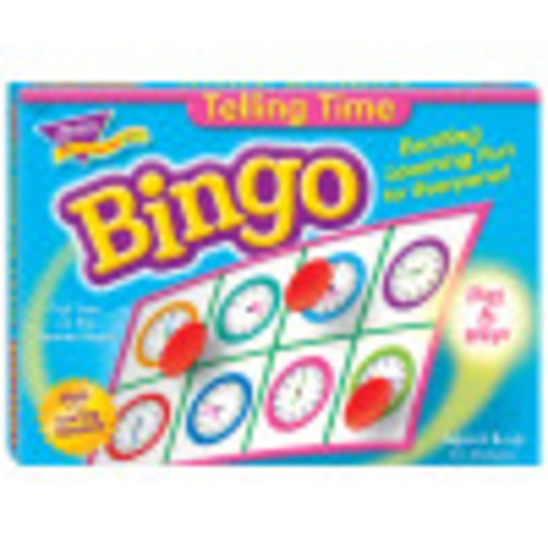 Telling Time Bingo Game