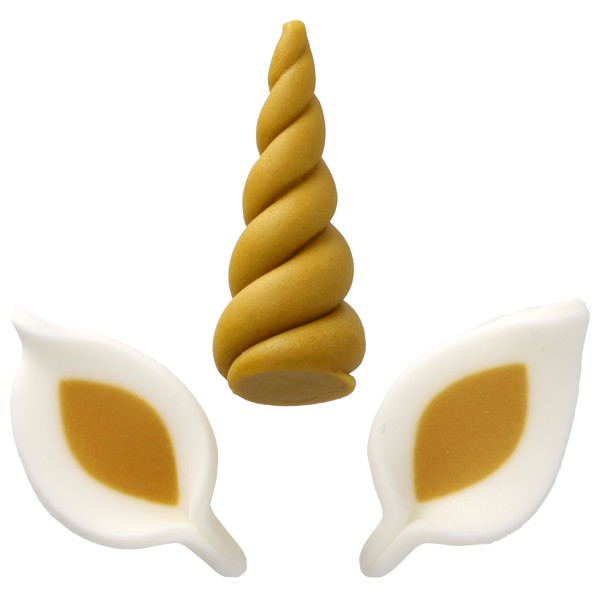 Mini Unicorn Creations - Red 3 Free Sweet Décor® Edible Decorations