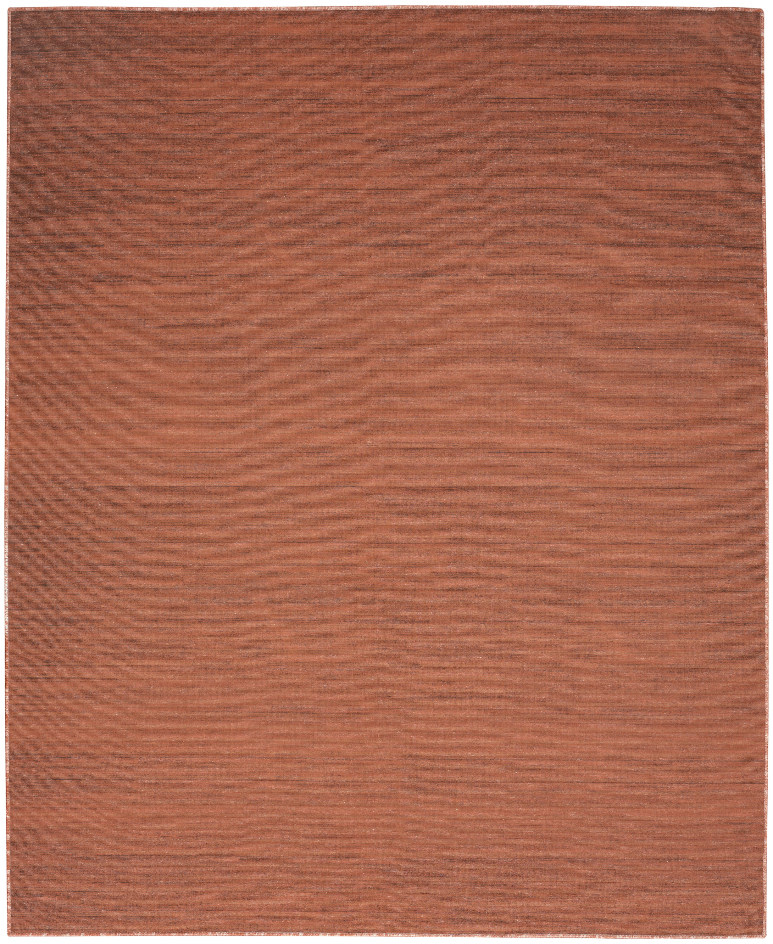 Nourison Washable Essentials 6' x 9' Brick Modern Indoor Rug