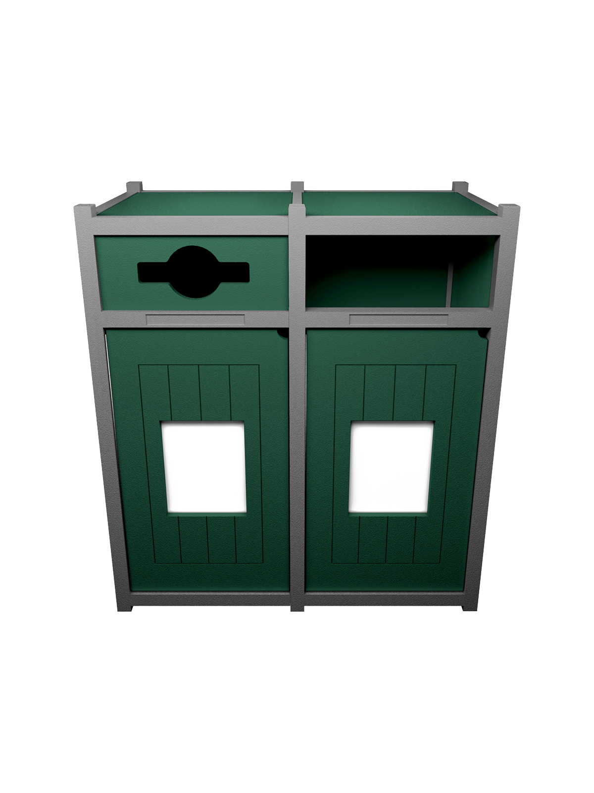VISION – Double – Unit – Mixed-Full – Grey-Green