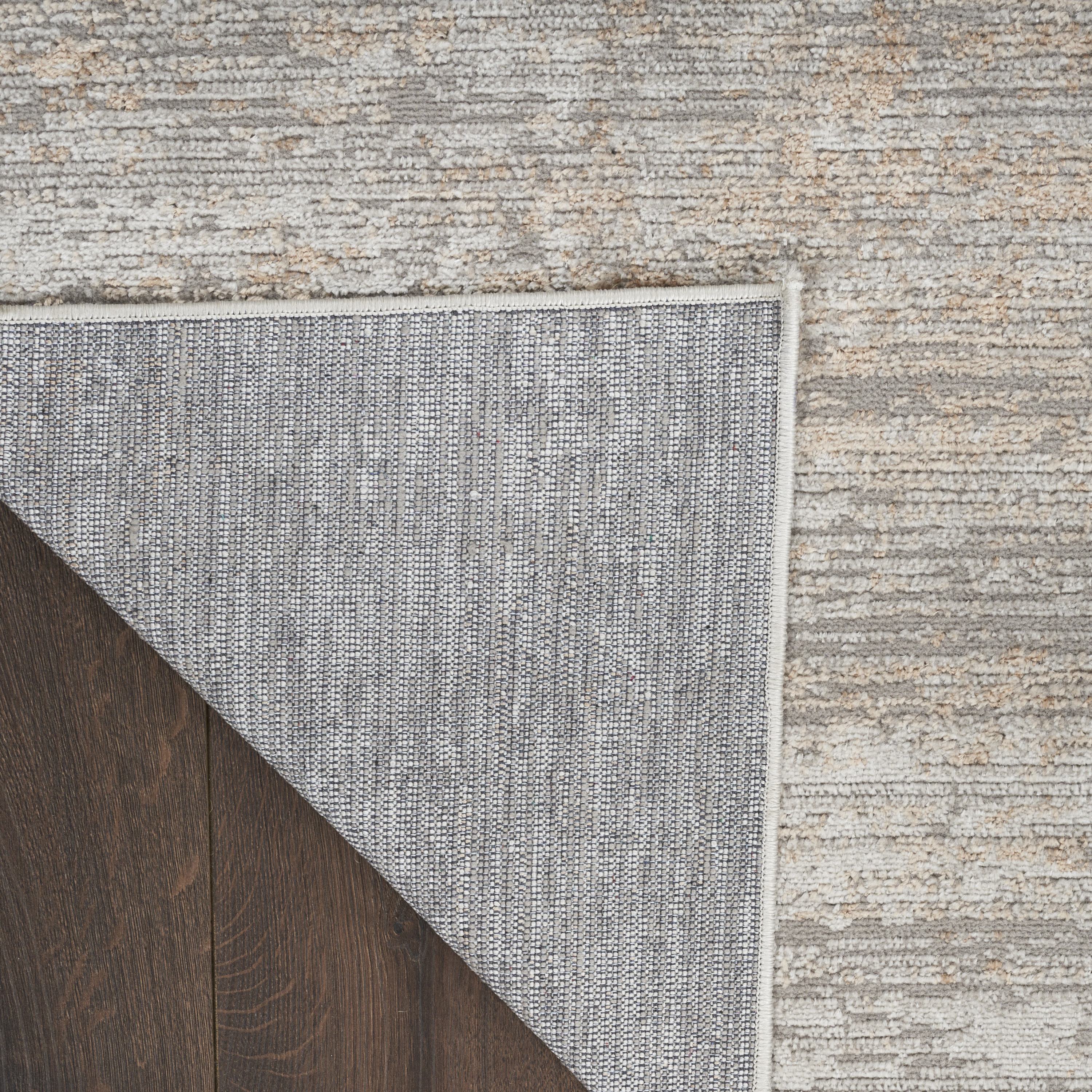 Calvin Klein CK029 Captivating 3'2" x 5' Grey Beige Modern Indoor Rug