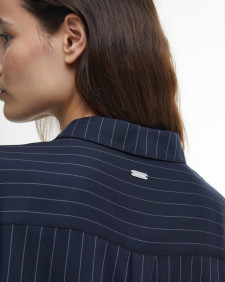 Bluse Carrie Relaxed Pinstripe 