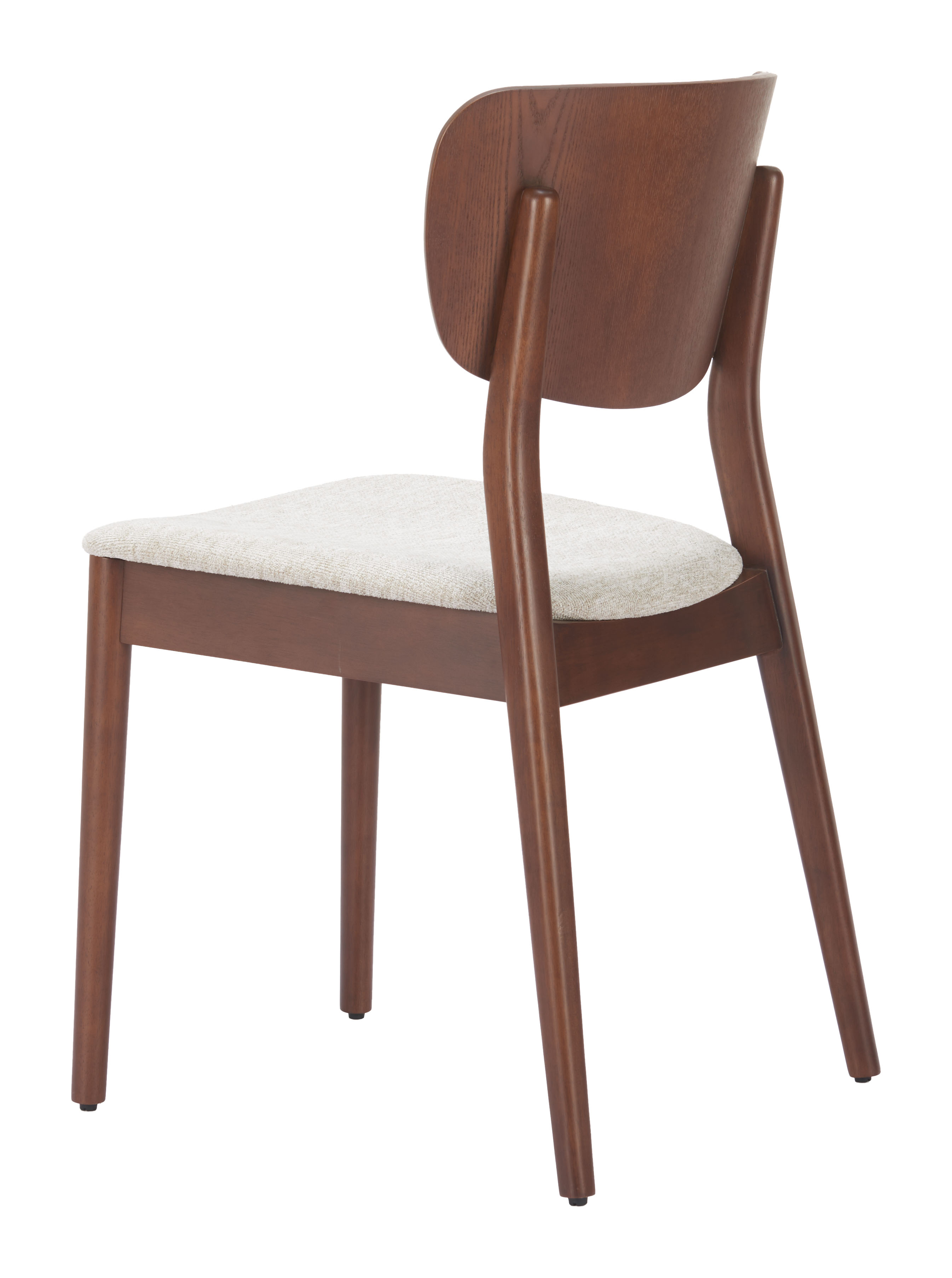 Kellua Dining Chair (Set of 2) Beige & Walnut product image
