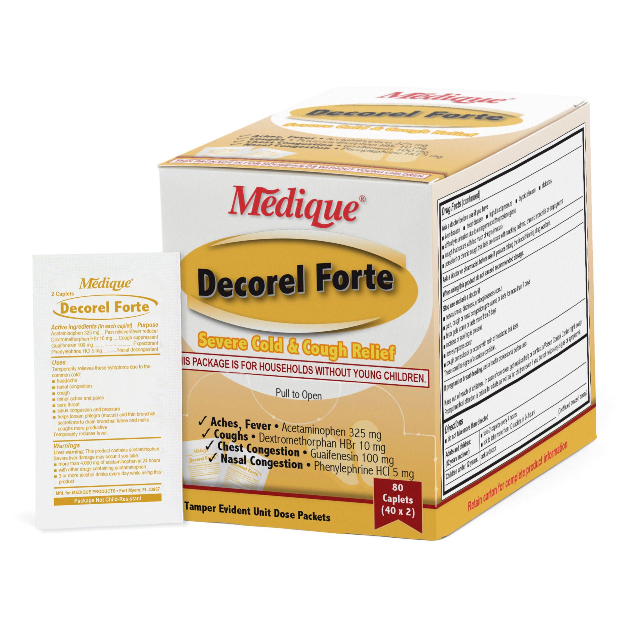 Medique® Decorel Forte Severe Cold and Cough Relief