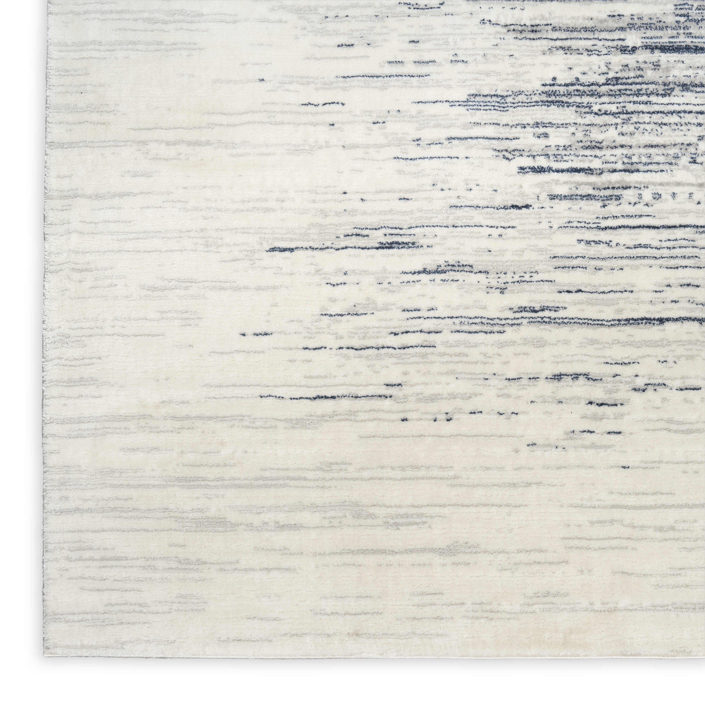 DKNY Grand Street 3'11" x 5'11" Ivory Blue Modern Indoor Rug