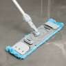 Unger, SmartColor™ Micro 15.0, 16"W, Microfiber, Blue, Tabs, Wet Mop