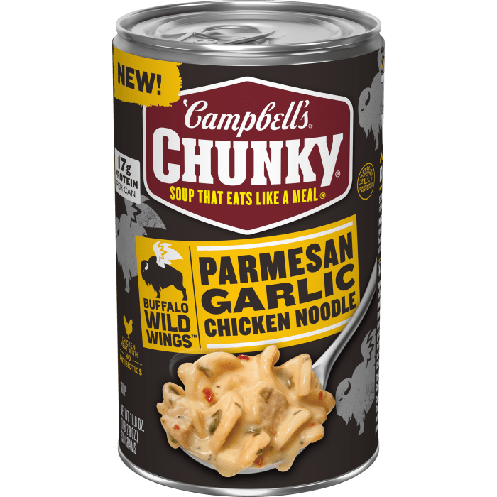 Parmesan Garlic Chicken Noodle Soup