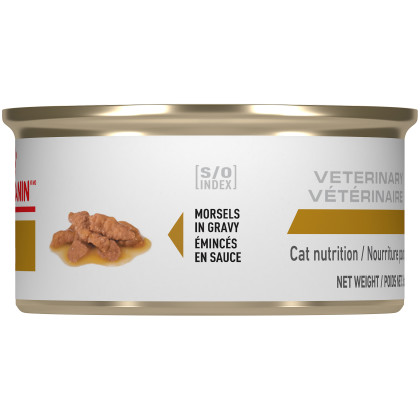 Royal Canin Veterinary Diet Feline Urinary SO Morsels In Gravy Canned Cat Food