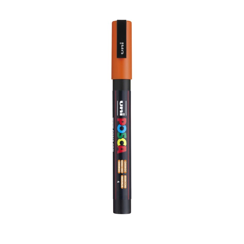 PC-3M Paint Marker, Fine Bullet Tip (0.9-1.3 mm), Orange