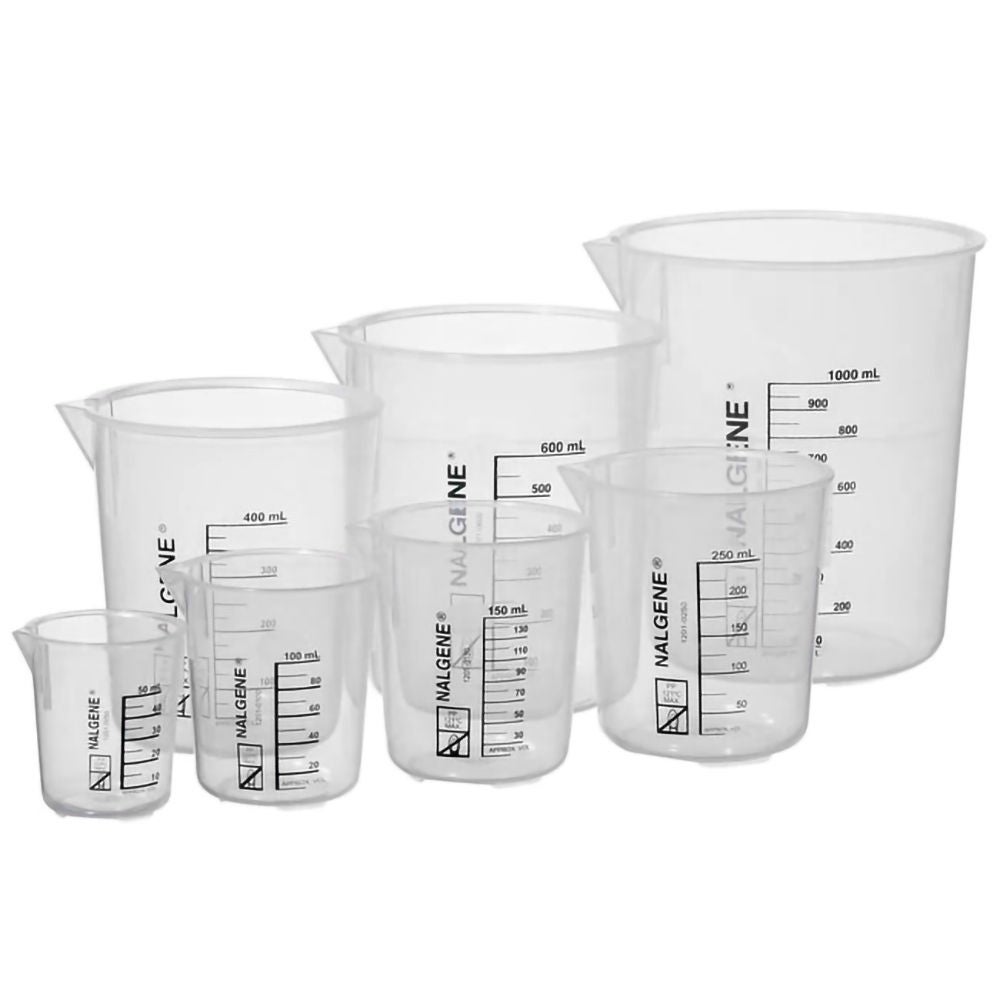 Thermo Scientific BEAKER, GRIFFIN NALGENE LOW FORM VARIETY PK PPCO (1/CS)