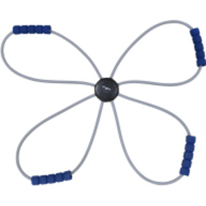 Body Fidget Resistance Tube, Blue/Gray/Black