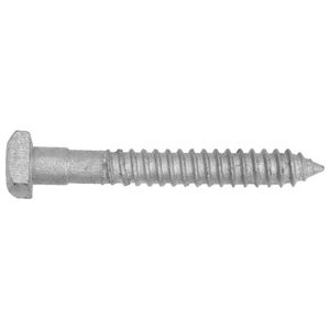 Lag Screw, Steel, 2-1/2 in.
