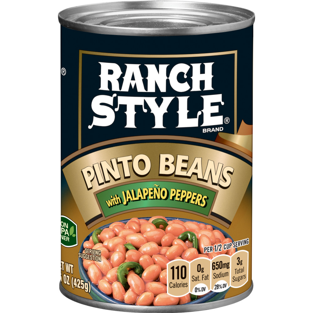 RANCH STYLE Jalapeno Pinto Beans Conagra Foodservice