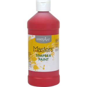 Little Masters&reg; Tempera Paint, Red, 16 oz.