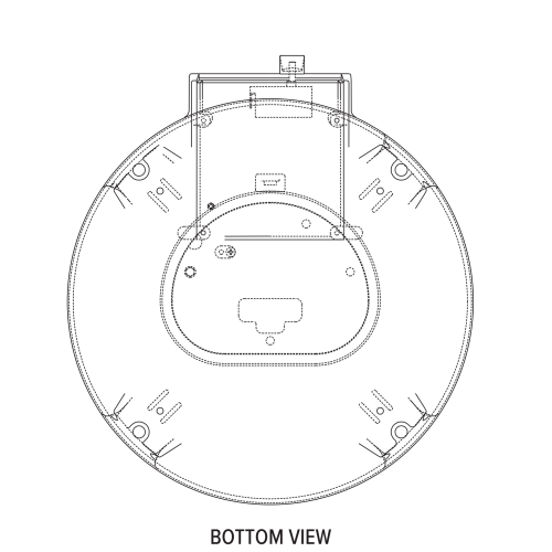 Engineering bottom view