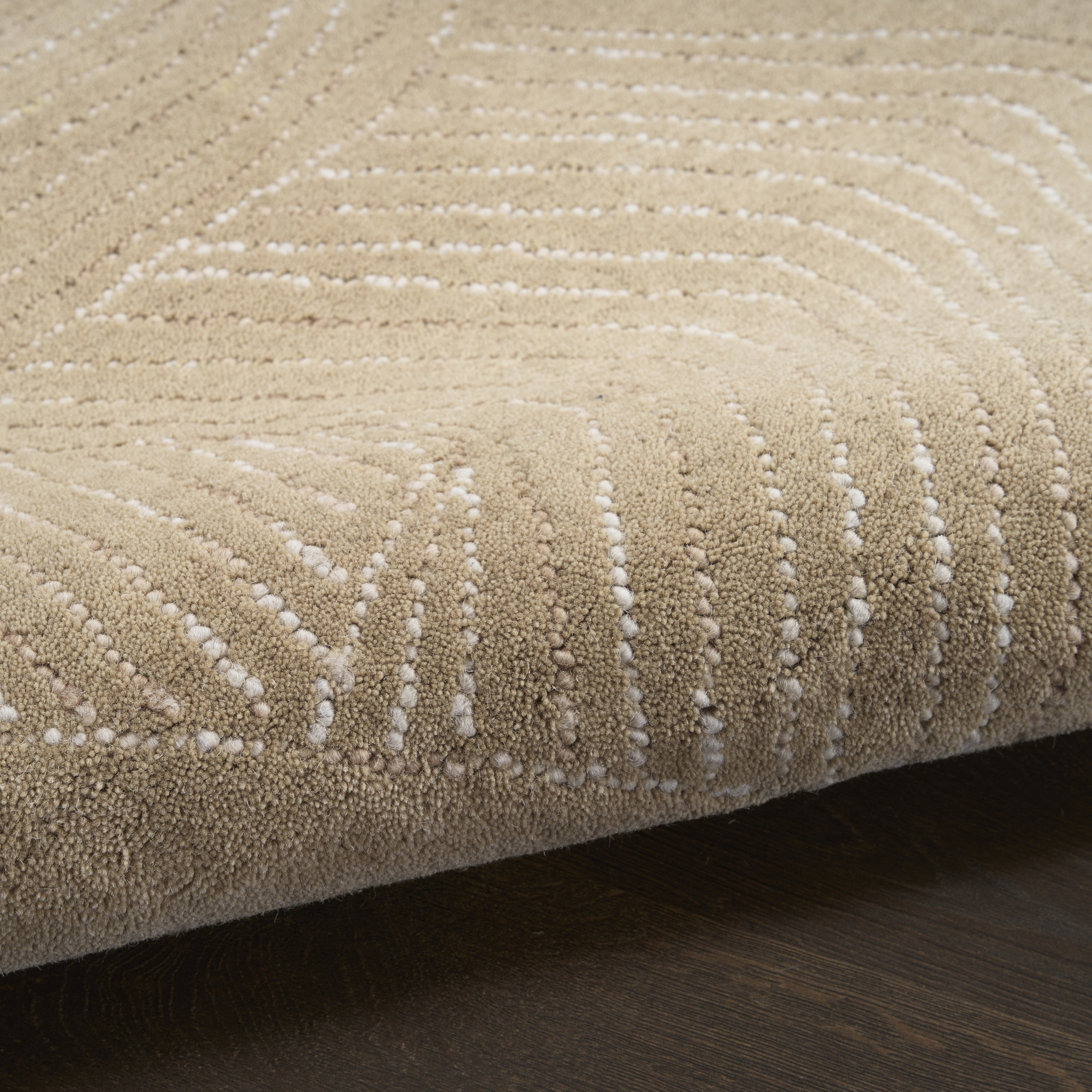 DKNY Pure Patterns 8'6" x 11'6" Camel Modern Indoor Rug