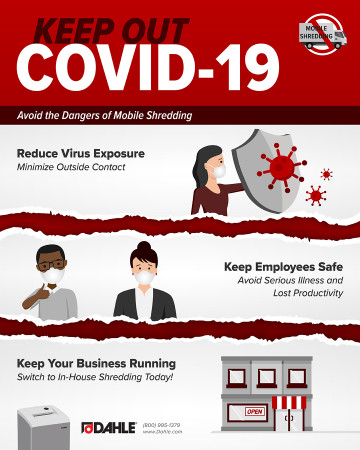 Keep Out COVID-19 <br> Infographic Image