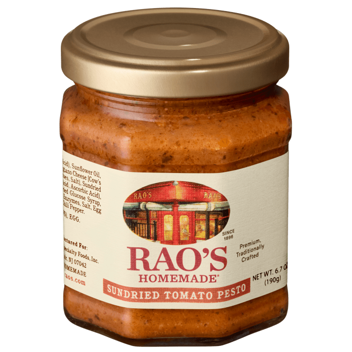 Sun Dried Tomato Pesto Sauce, 6.7 oz