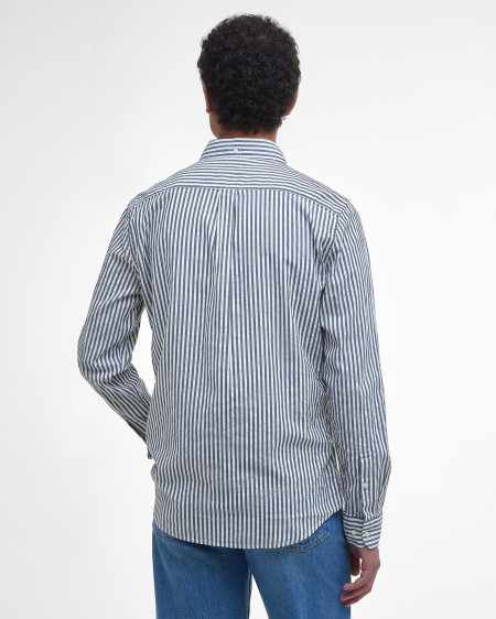 Hemd Cresswell Seersucker Long-Sleeved Tailored
