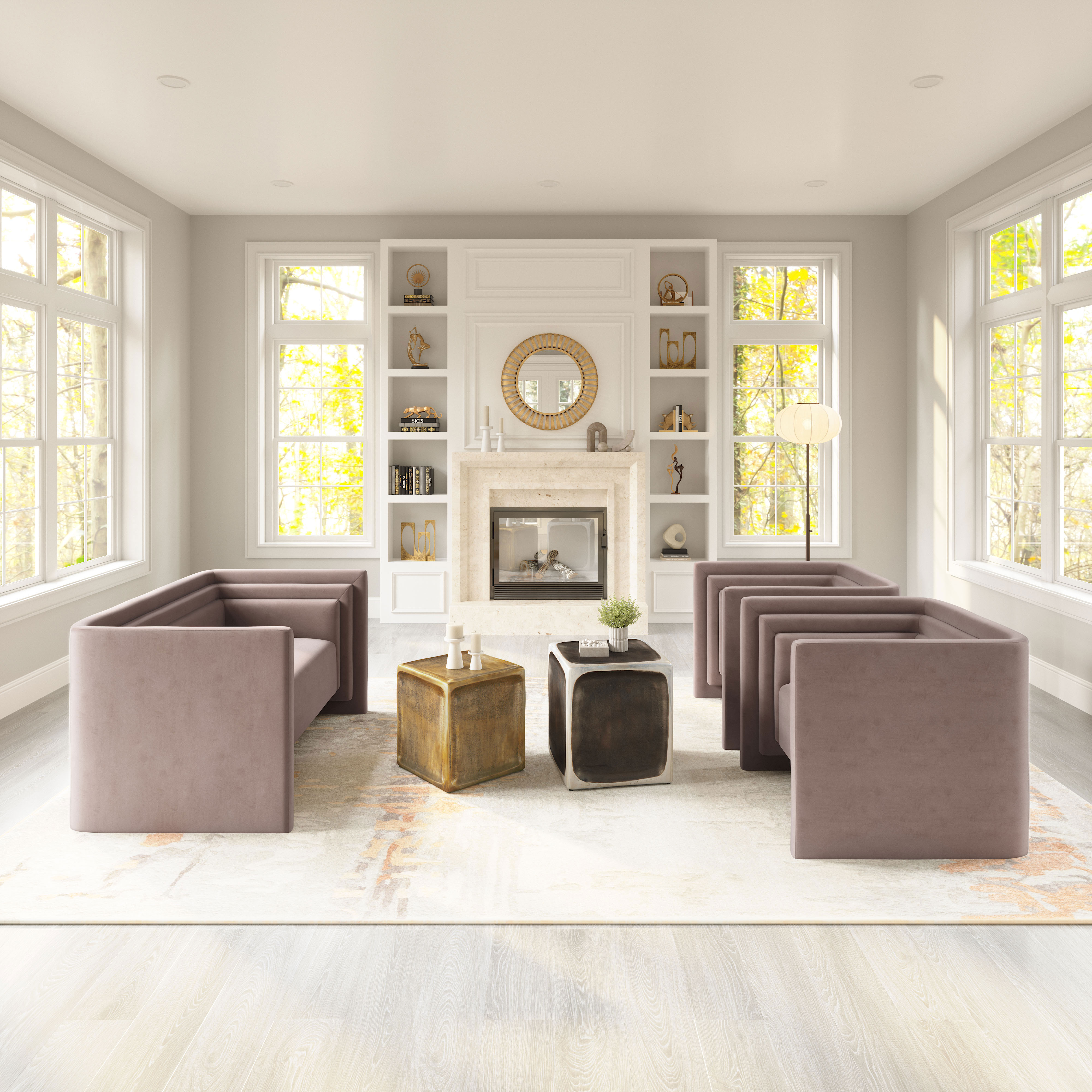 Trippel Loveseat Taupe product image