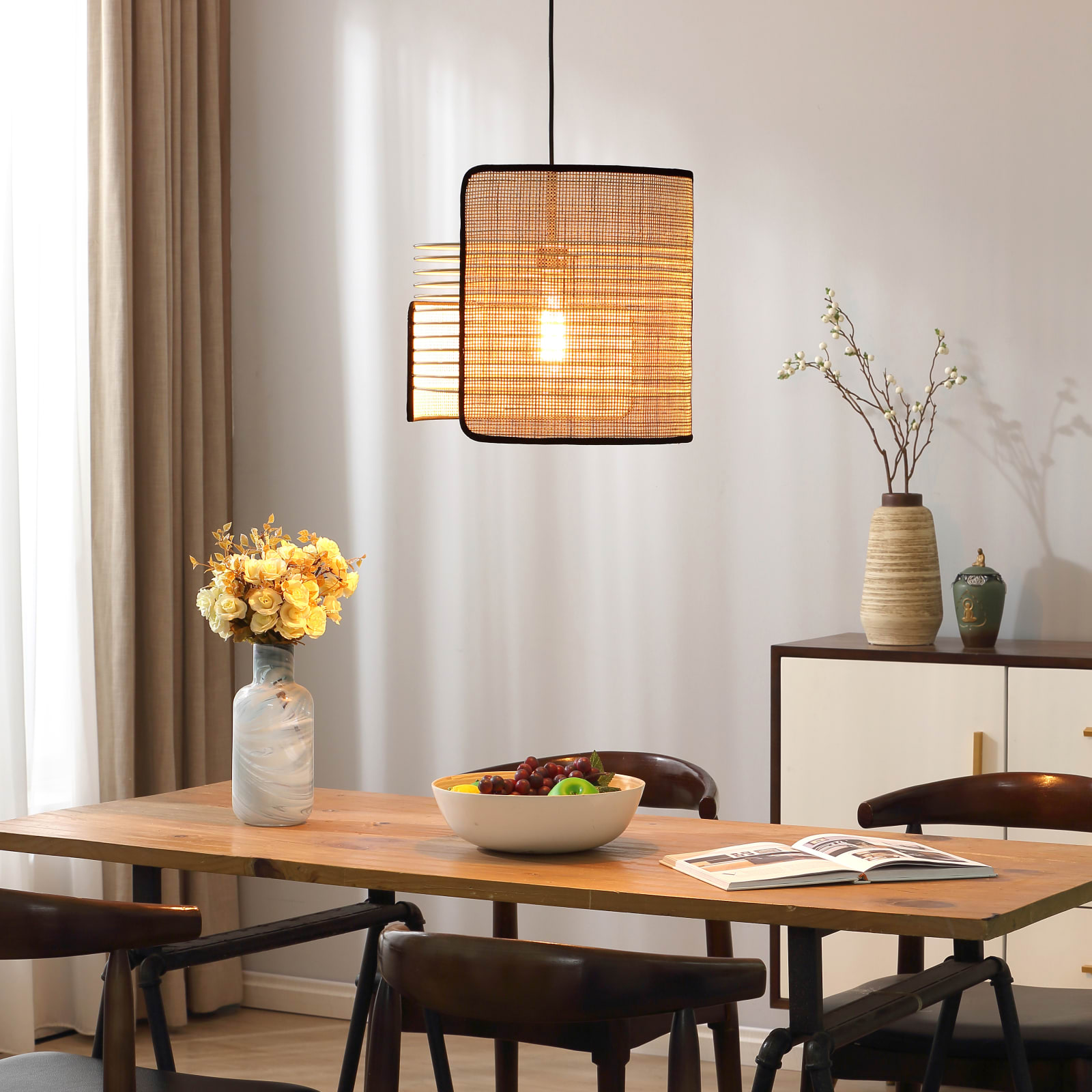 Mazal 1 Light Pendant — installation 2