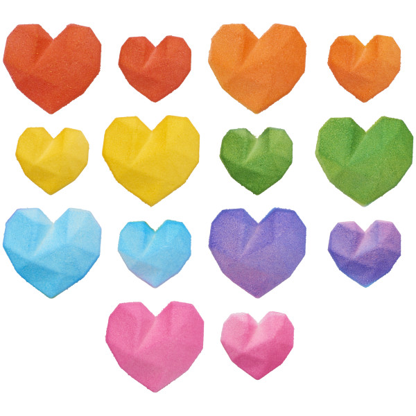 Low Poly Heart Dec-Ons® Decorations
