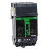 Molded Case Circuit Breaker 100 A 600 V 3-Pole I-Line Mount 25 kA