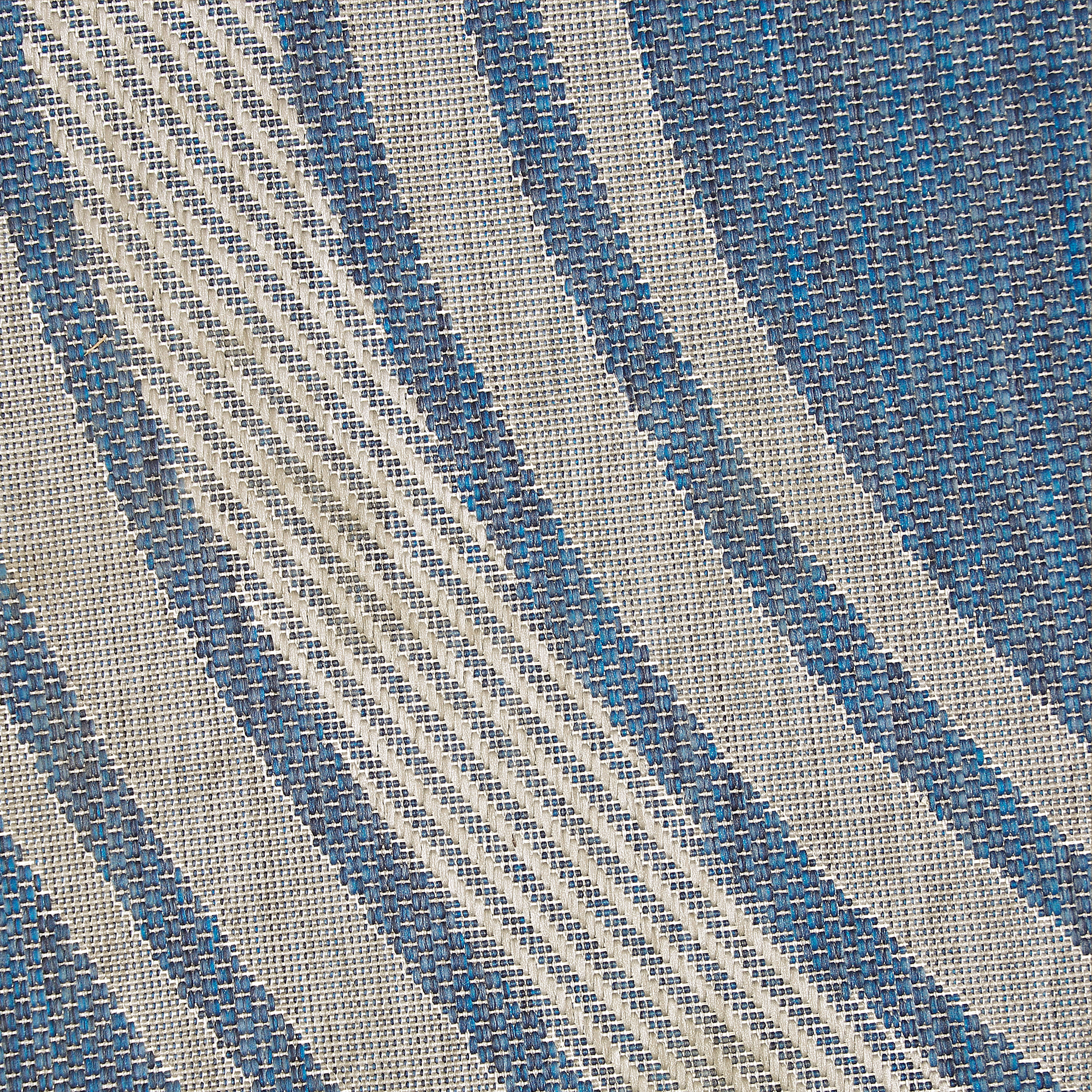 Nourison Horizon Indoor/Outdoor 8' x Round Denim Modern Rug